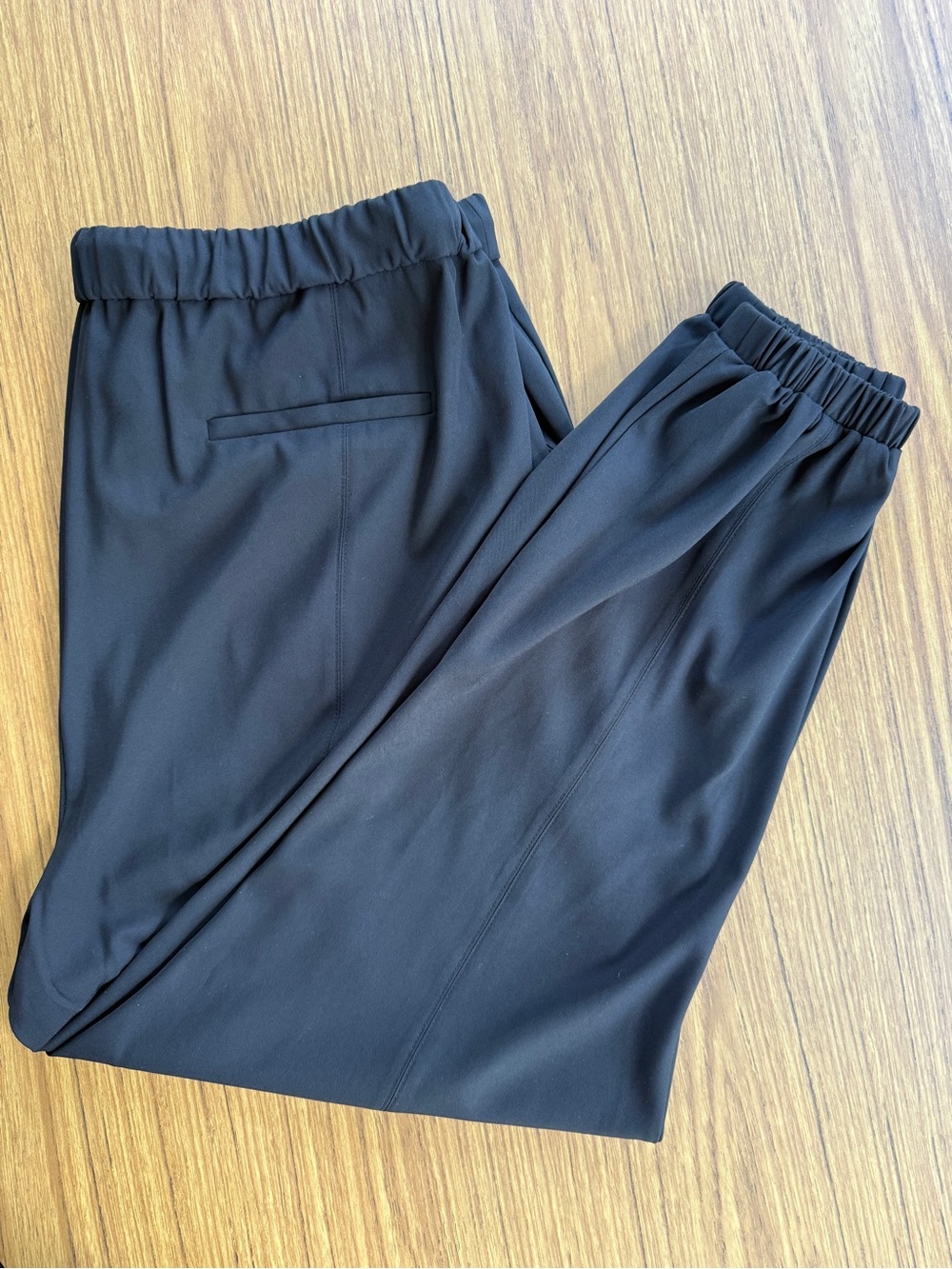 Sejour Black Jogger Pants Plus Size 18W